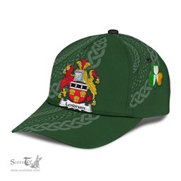 Irish Lendrum Coat Of Arms - Irish Family Crest St Patrick's Day Irish Cap