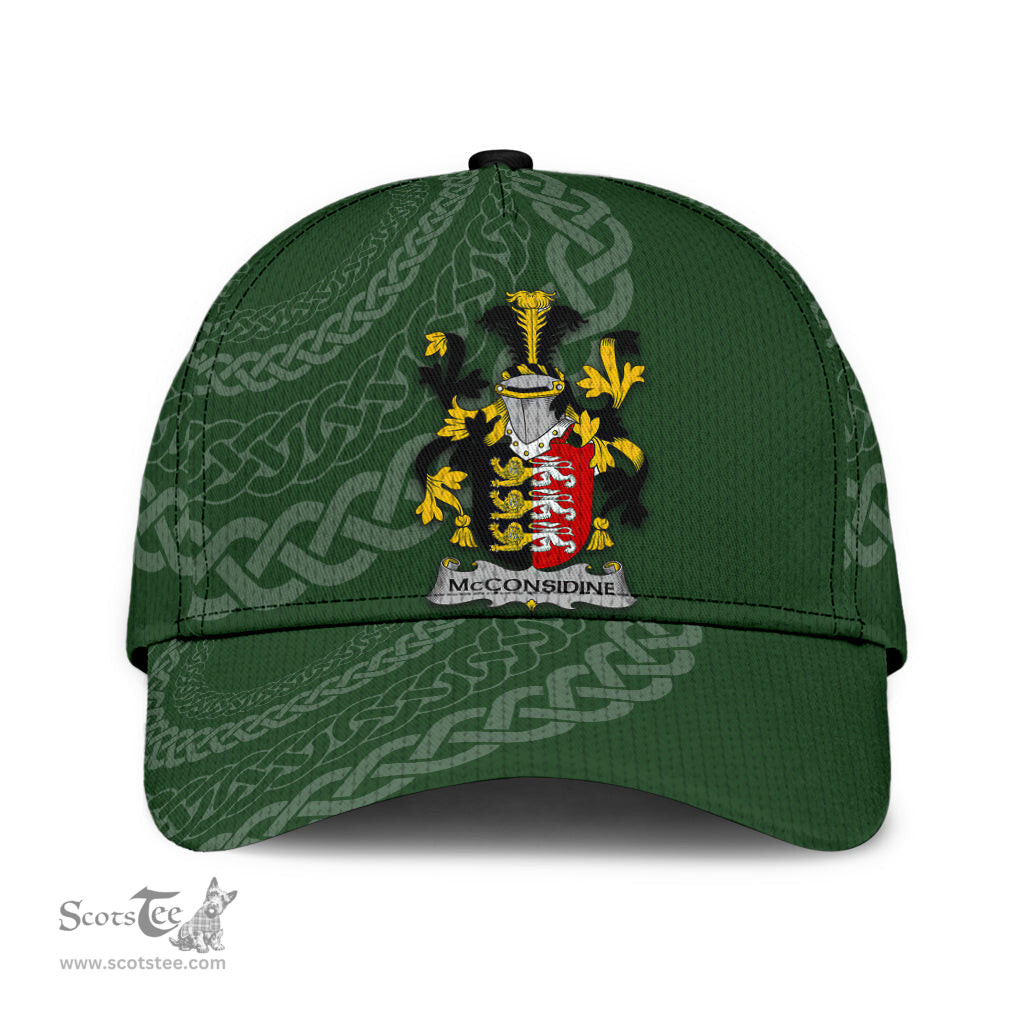 Irish Mcconsidine Coat Of Arms - Irish Family Crest St Patrick's Day Irish Cap