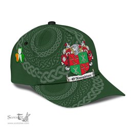 Irish Onaughton Coat Of Arms - Irish Family Crest St Patrick's Day Irish Cap