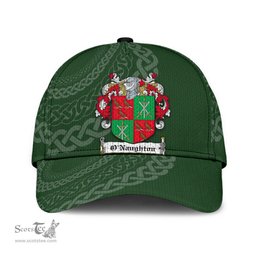 Irish Onaughton Coat Of Arms - Irish Family Crest St Patrick's Day Irish Cap