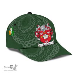 Irish Lydon Coat Of Arms - Irish Family Crest St Patrick's Day Irish Cap