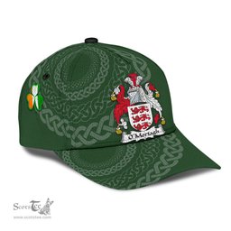Irish Omortagh Coat Of Arms - Irish Family Crest St Patrick's Day Irish Cap