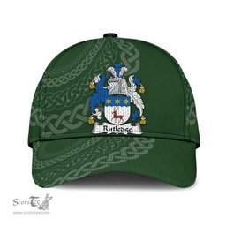 Irish Rutledge Coat Of Arms - Irish Family Crest St Patrick's Day Irish Cap