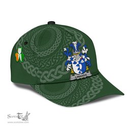 Irish Linaker Coat Of Arms - Irish Family Crest St Patrick's Day Irish Cap