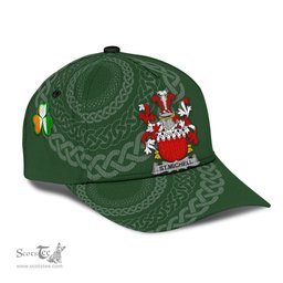 Irish St Michell Coat Of Arms - Irish Family Crest St Patrick's Day Irish Cap