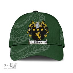 Irish Wilson Coat Of Arms III Irisharms - Irish Family Crest St Patrick's Day Irish Cap