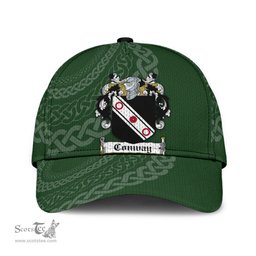 Irish Macconway Coat Of Arms - Irish Family Crest St Patrick's Day Irish Cap