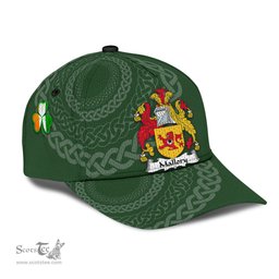 Irish Mallory Coat Of Arms - Irish Family Crest St Patrick's Day Irish Cap