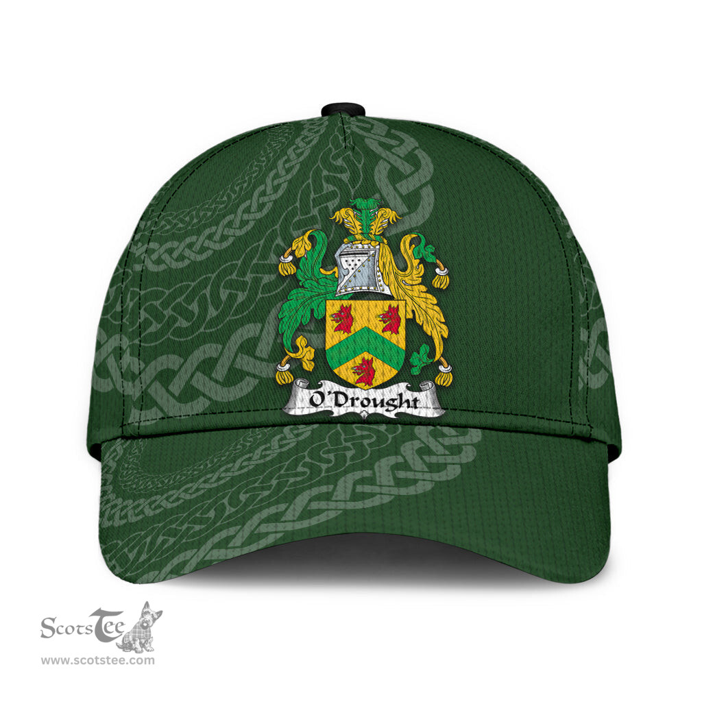 Irish Odrought Coat Of Arms - Irish Family Crest St Patrick's Day Irish Cap
