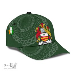 Irish Ohare Coat Of Arms - Irish Family Crest St Patrick's Day Irish Cap