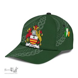 Irish Ohare Coat Of Arms - Irish Family Crest St Patrick's Day Irish Cap