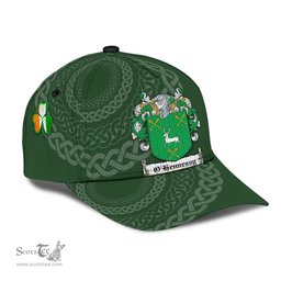 Irish Ohennessy Coat Of Arms - Irish Family Crest St Patrick's Day Irish Cap