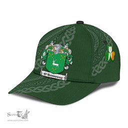 Irish Ohennessy Coat Of Arms - Irish Family Crest St Patrick's Day Irish Cap