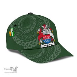 Irish Macostrich Coat Of Arms - Irish Family Crest St Patrick's Day Irish Cap