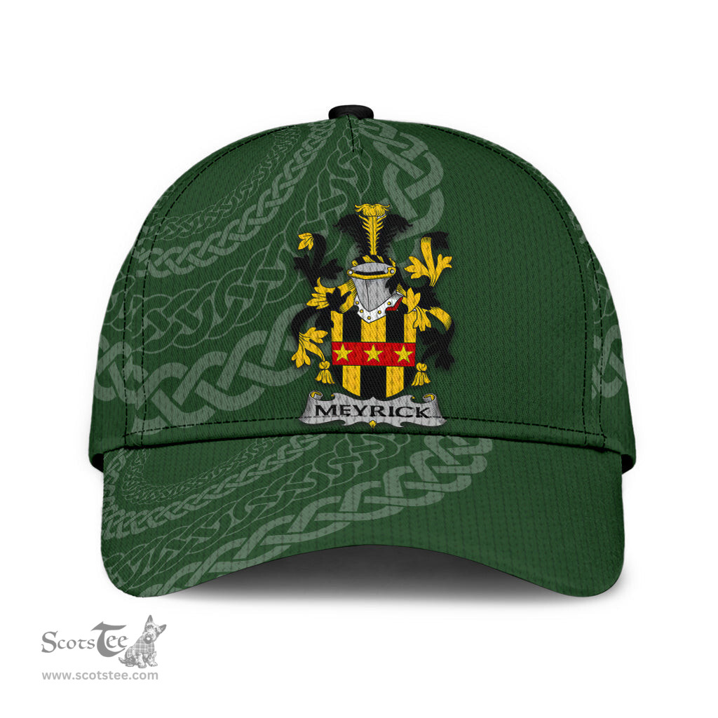 Irish Meyrick Coat Of Arms - Irish Family Crest St Patrick's Day Irish Cap