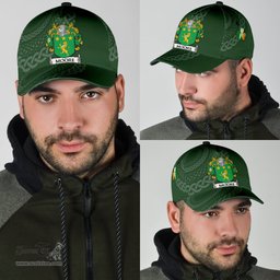 Irish Moore Coat Of Arms - Irish Family Crest St Patrick's Day Irish Cap
