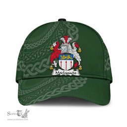 Irish Maclysacht Coat Of Arms - Irish Family Crest St Patrick's Day Irish Cap