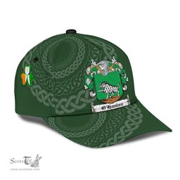 Irish Ohanlon Coat Of Arms - Irish Family Crest St Patrick's Day Irish Cap
