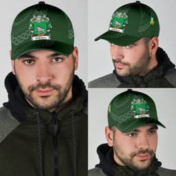 Irish Ohanlon Coat Of Arms - Irish Family Crest St Patrick's Day Irish Cap