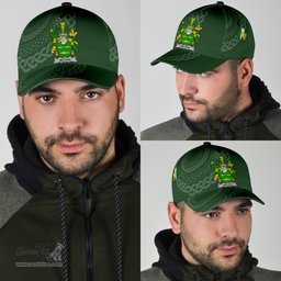 Irish Mccain Coat Of Arms - Irish Family Crest St Patrick's Day Irish Cap