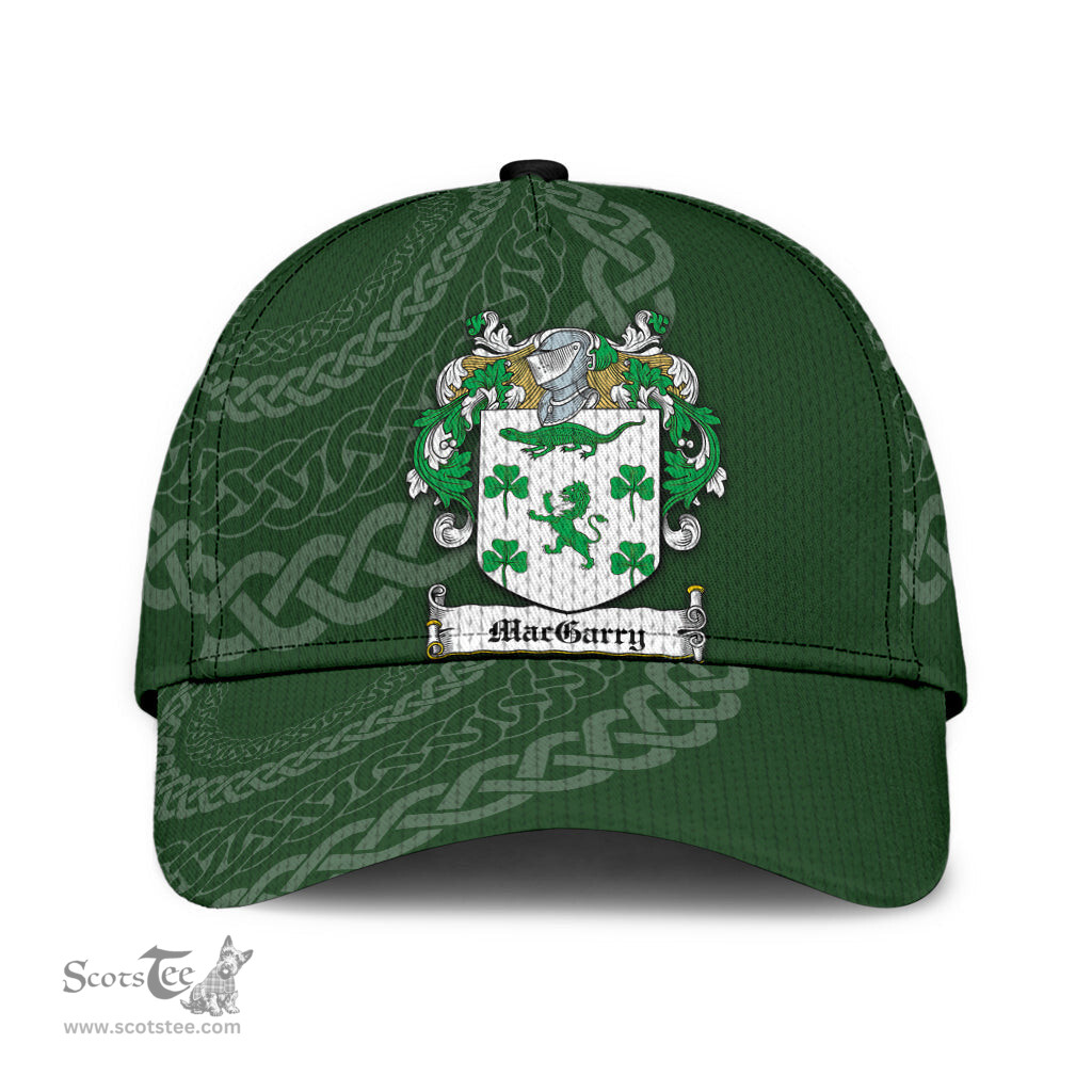 Irish Macgarry Coat Of Arms - Irish Family Crest St Patrick's Day Irish Cap