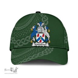 Irish Middleton Coat Of Arms - Irish Family Crest St Patrick's Day Irish Cap