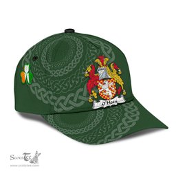 Irish Ohoey Coat Of Arms - Irish Family Crest St Patrick's Day Irish Cap