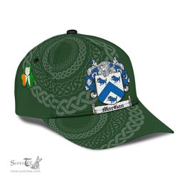 Irish Macgan Coat Of Arms - Irish Family Crest St Patrick's Day Irish Cap