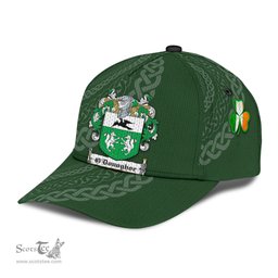 Irish Odonoghoe Coat Of Arms - Irish Family Crest St Patrick's Day Irish Cap