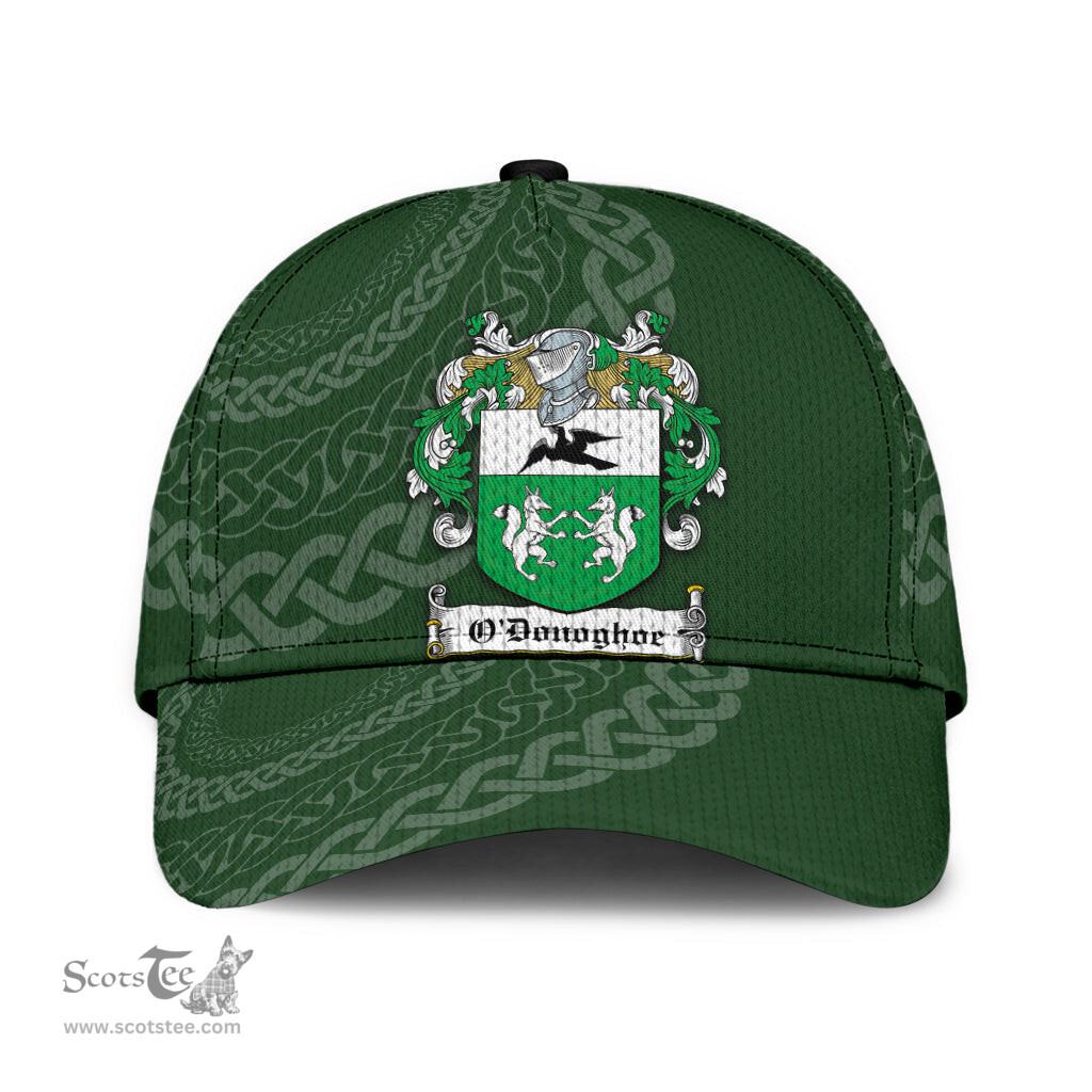 Irish Odonoghoe Coat Of Arms - Irish Family Crest St Patrick's Day Irish Cap