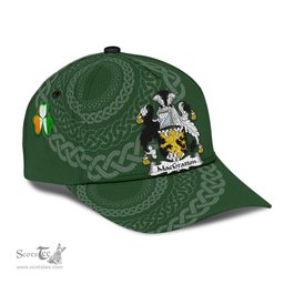 Irish Macgratton Coat Of Arms - Irish Family Crest St Patrick's Day Irish Cap