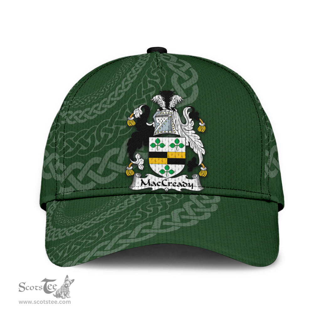 Irish Maccready Coat Of Arms - Irish Family Crest St Patrick's Day Irish Cap