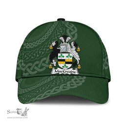 Irish Maccready Coat Of Arms - Irish Family Crest St Patrick's Day Irish Cap