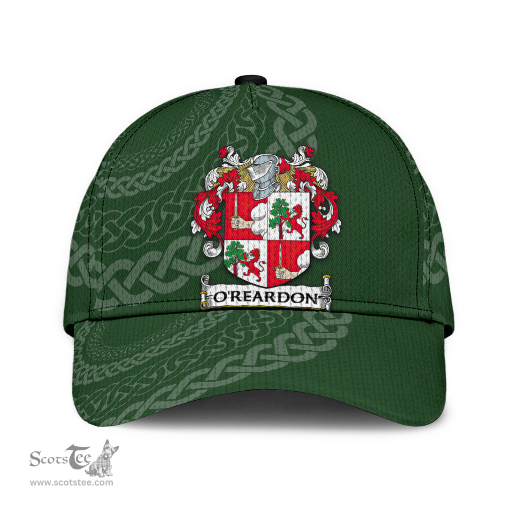 Irish Oreardon Coat Of Arms - Irish Family Crest St Patrick's Day Irish Cap