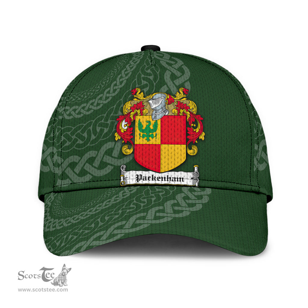 Irish Packenham Coat Of Arms - Irish Family Crest St Patrick's Day Irish Cap