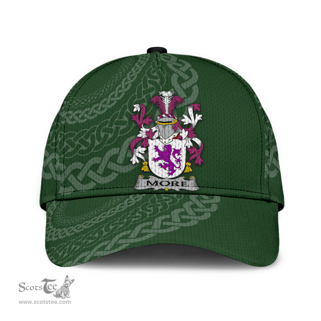 Irish More Coat Of Arms - Irish Family Crest St Patrick's Day Irish Cap