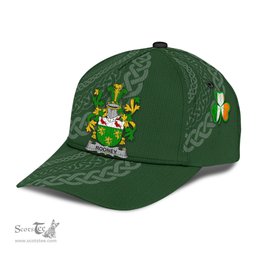 Irish Rooney Coat Of Arms - Irish Family Crest St Patrick's Day Irish Cap