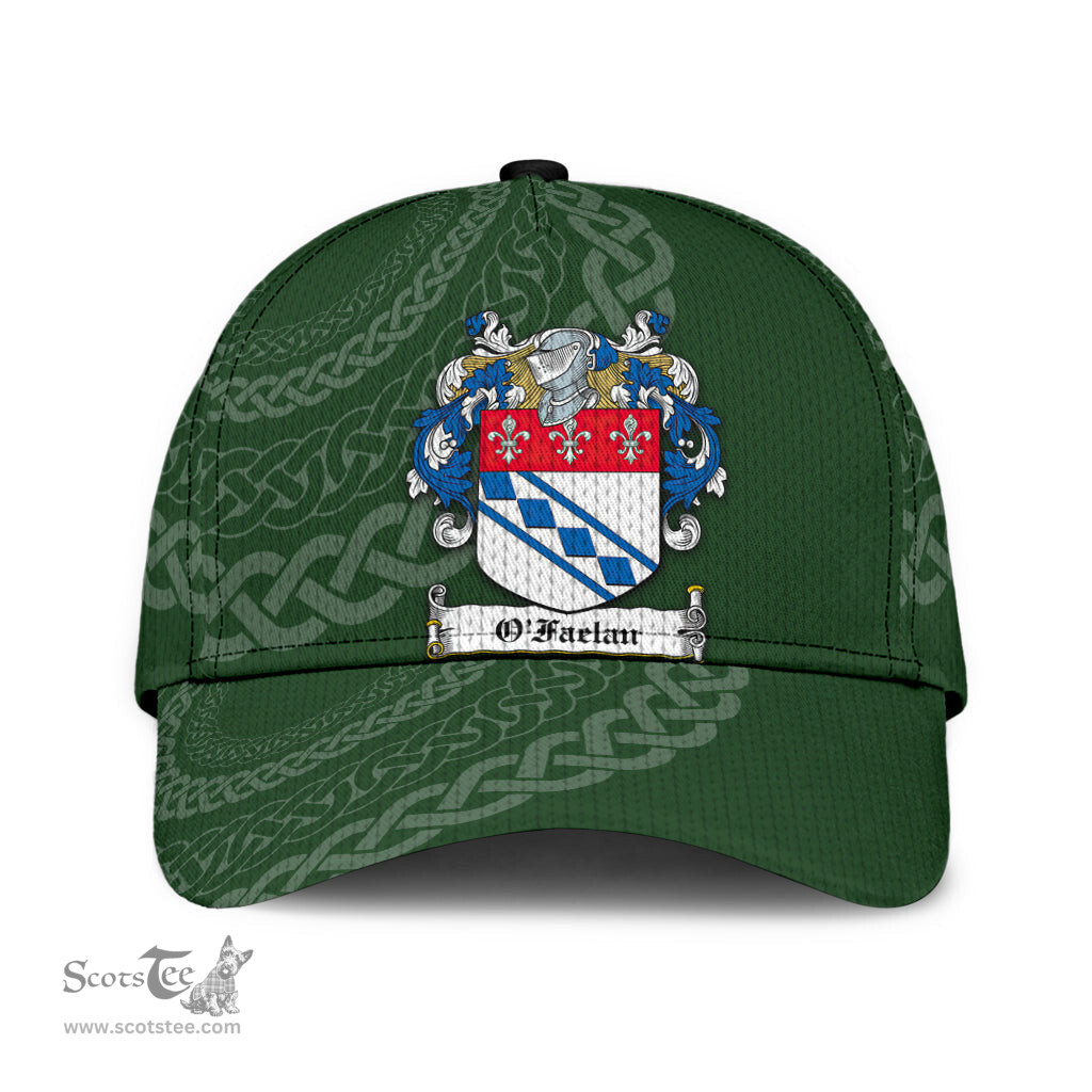 Irish Ofaelan Coat Of Arms - Irish Family Crest St Patrick's Day Irish Cap