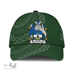 Irish Richardson Coat Of Arms - Irish Family Crest St Patrick's Day Irish Cap