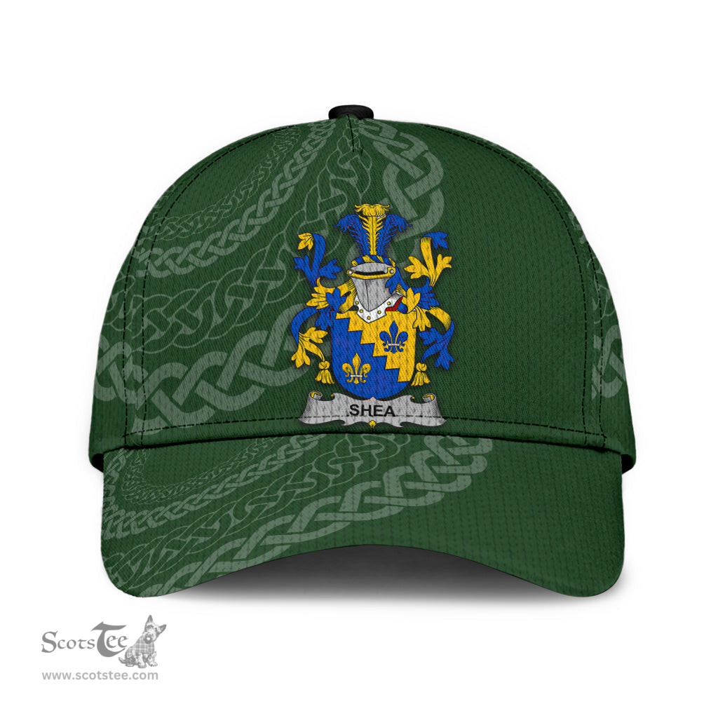 Irish Shea Coat Of Arms - Irish Family Crest St Patrick's Day Irish Cap