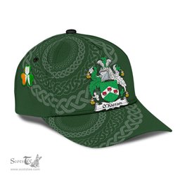 Irish Okieran Coat Of Arms - Irish Family Crest St Patrick's Day Irish Cap