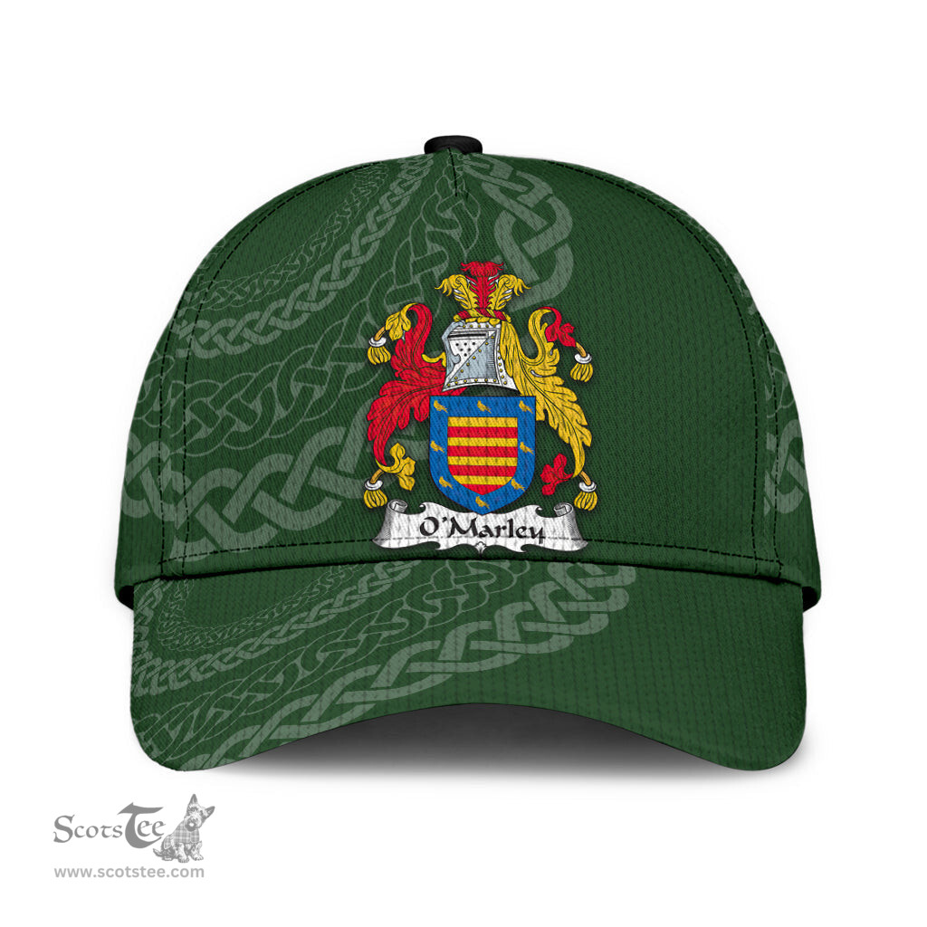 Irish Omarley Coat Of Arms - Irish Family Crest St Patrick's Day Irish Cap