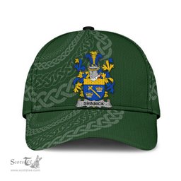 Irish Shinnick Coat Of Arms - Irish Family Crest St Patrick's Day Irish Cap