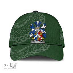Irish Ohalligan Coat Of Arms - Irish Family Crest St Patrick's Day Irish Cap