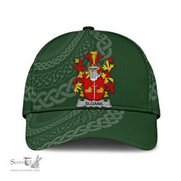 Irish Sloane Coat Of Arms - Irish Family Crest St Patrick's Day Irish Cap