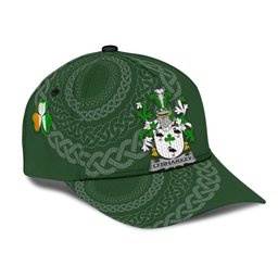 Irish Osharkey Coat Of Arms - Irish Family Crest St Patrick's Day Irish Cap