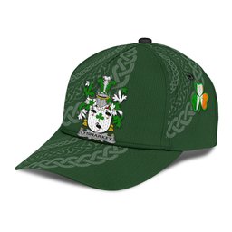 Irish Osharkey Coat Of Arms - Irish Family Crest St Patrick's Day Irish Cap