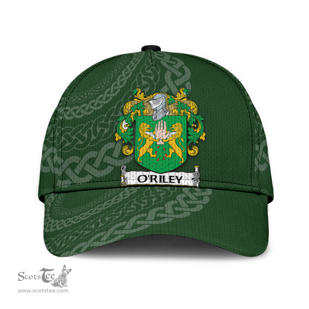 Irish Oriley Coat Of Arms - Irish Family Crest St Patrick's Day Irish Cap