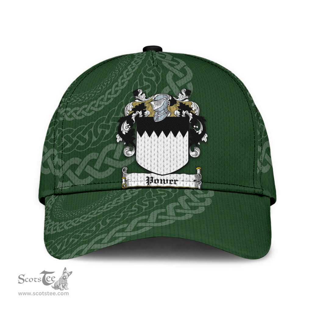 Irish Power Coat Of Arms - Irish Family Crest St Patrick's Day Irish Cap