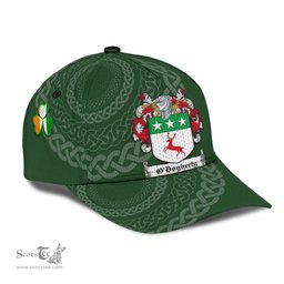 Irish Odogherty Coat Of Arms - Irish Family Crest St Patrick's Day Irish Cap